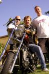 The team on bike
